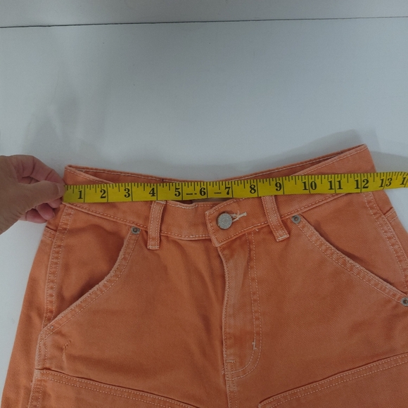 Urban Outfitters BDG Cut Off Carpenter Jean Short..sz 25 - Picture 10 of 15